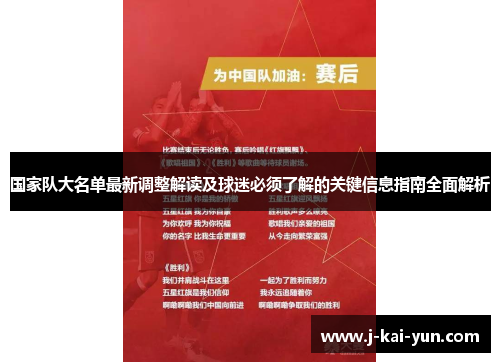 国家队大名单最新调整解读及球迷必须了解的关键信息指南全面解析 国家队大名单最新调整解读及球迷必须了解的关键信息指南全面解析