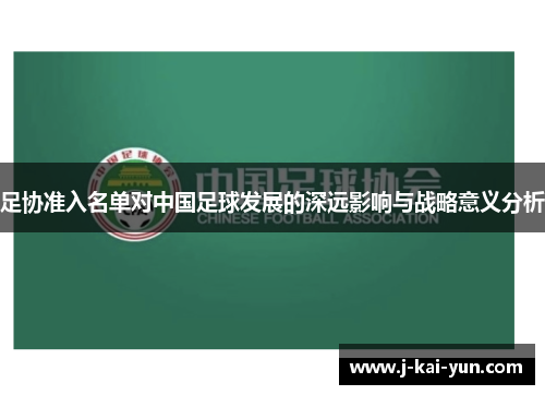 足协准入名单对中国足球发展的深远影响与战略意义分析